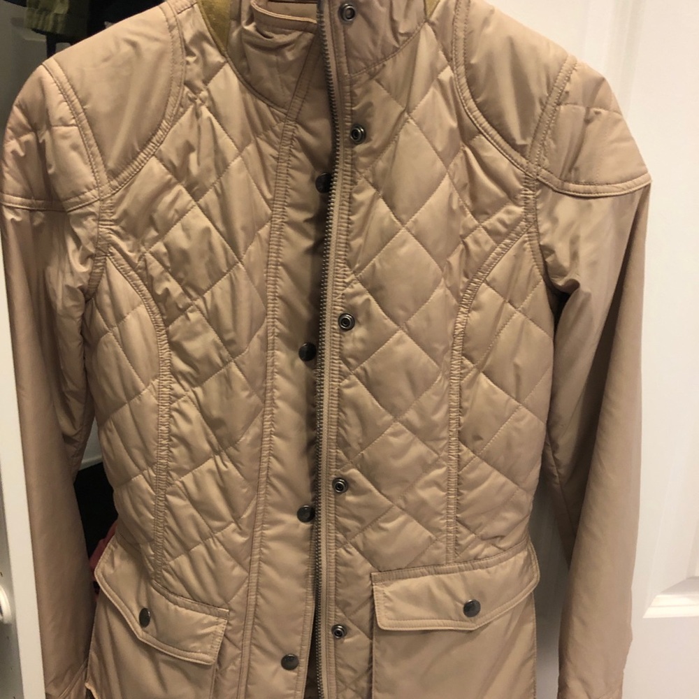 Ralph Lauren Quilted Tan Jacket